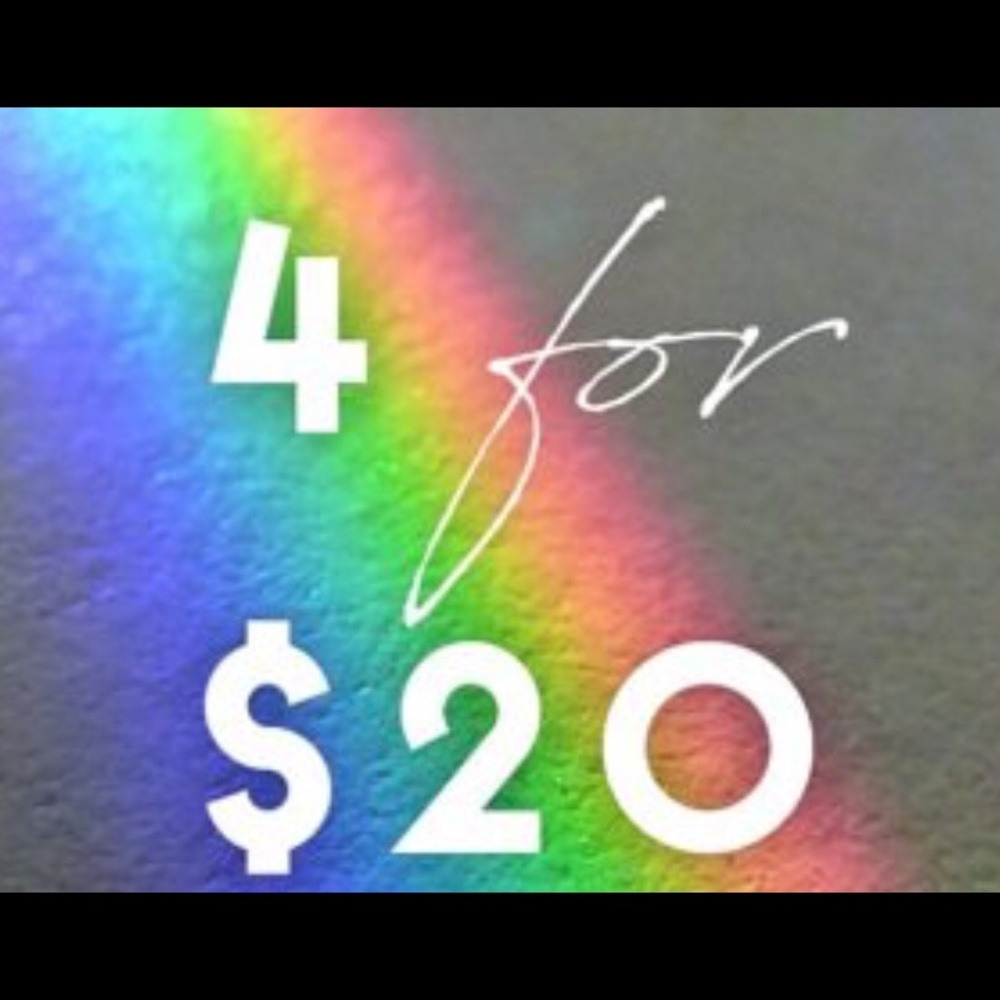 Any items priced $10 bundle and save 🌟